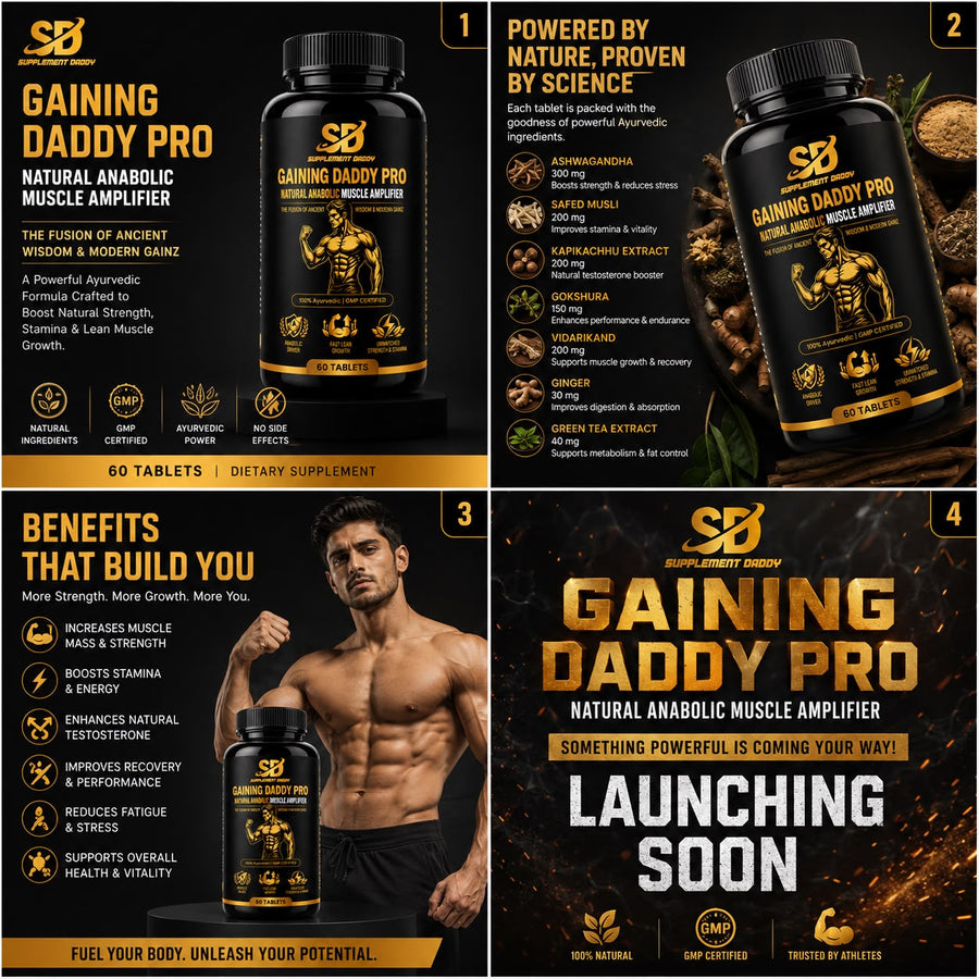 Gaining daddy pro ( Muscle, recovery, gaining , weight gain )